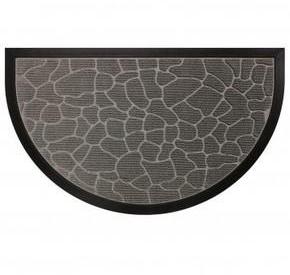 Tapis dEntrée Demi Lune en Polypropylène à Relief