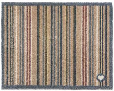 Tapis en fibres naturelles à rayures 65x150 cm Tapis en fibres naturelles