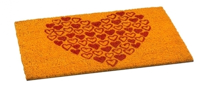 Paillasson coco hearts love 40x60 cm