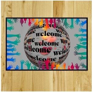 Paillasson Welcome Wel3 60x80 cm