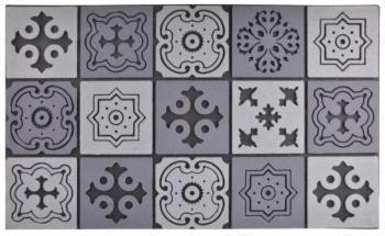 Tapis en caoutchouc motif Mosaique Tapis en caoutchouc motif