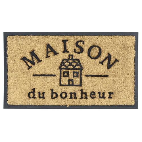 Paillasson Coco Caoutchouc Maison du Bonheur Naturel Paillasson Coco Caoutchouc