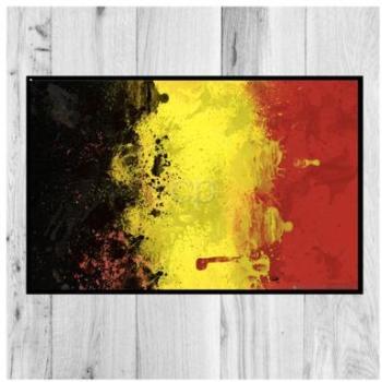 Paillasson drapeau Belgique 40x60 cm
