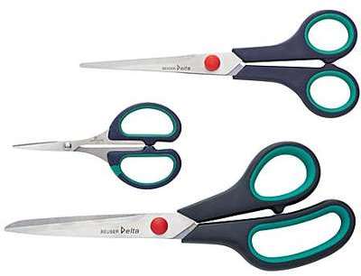 Set de ciseaux pour loisirs créatifs 3 paires Set de ciseaux pour loisirs
