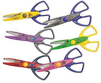 Set de ciseaux cranteurs pour enfants 6 pièces Set de ciseaux cranteurs pour