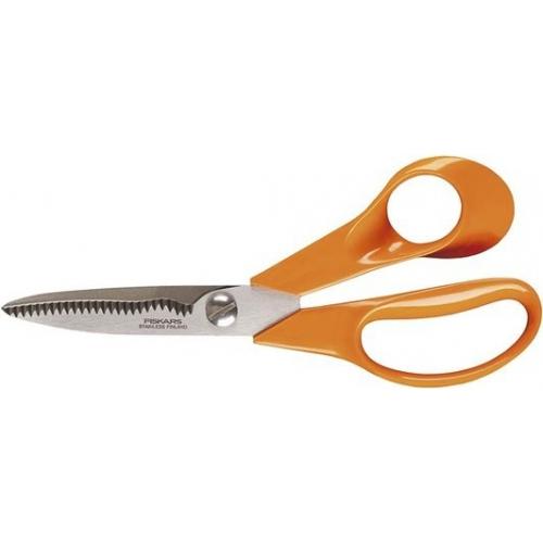 Ciseaux de jardin Fiskars lames striées 18cm-Fiska