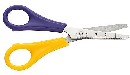 Ciseaux pour enfant gaucher, longueur : 13 cm
