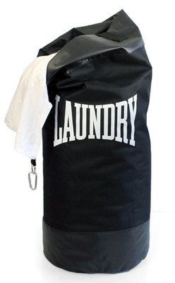 Sac à linge Punching ball 100 cm noir Diamètre 30