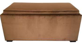Coffre Banc Countra Caramel 94x45x45cm Coffre Banc Countra Caramel