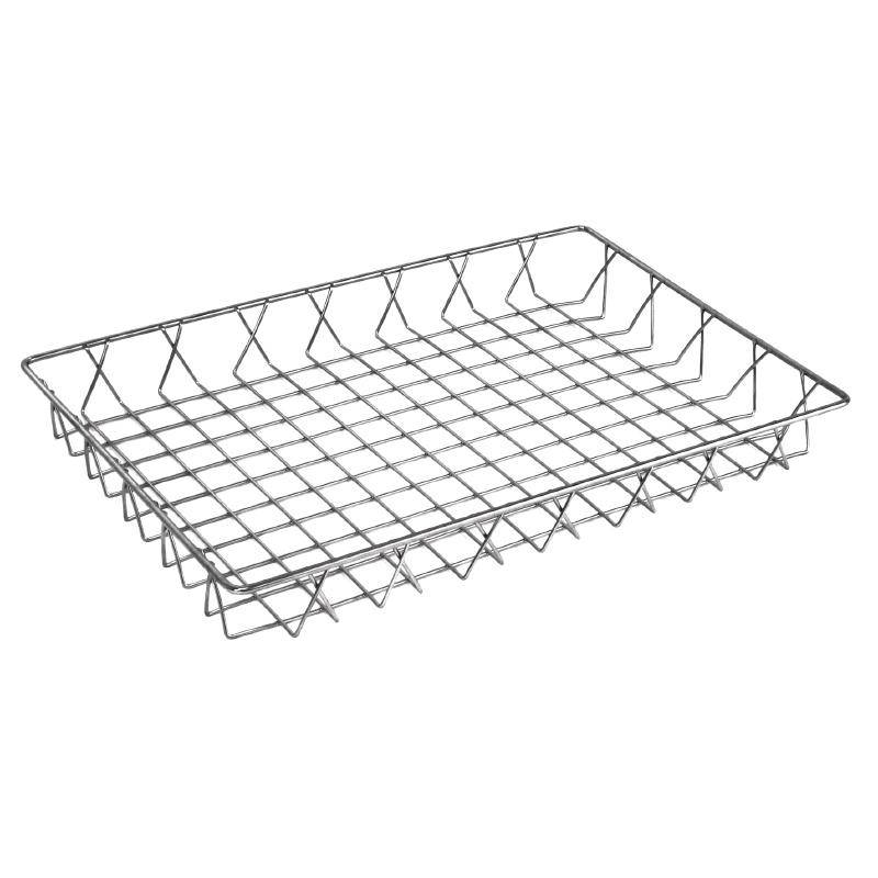 Panier en Fil Inox 450x300x50mm