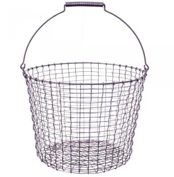Bucket 24 - Seau en fil métallique - acier inoxydable Bucket 24 - Seau en fil métallique