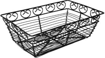 Panier Métallique Noir 230x150x75(h)mm