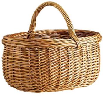 Panier en osier Buff - 45x34x24 cm