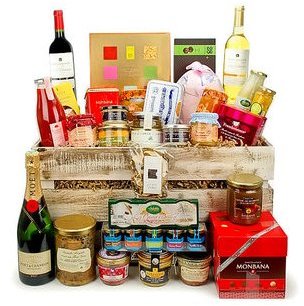 Malle géante trésors de la gastronomie - Malle cadeau Malle géante trésors de la