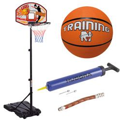 Set basket : panier, ballon, pompe