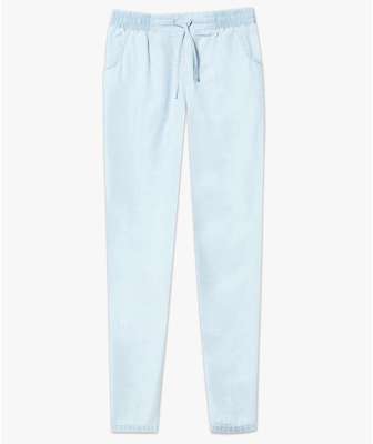 Gemo - Pantalon fluide en Lyocell - Bleach