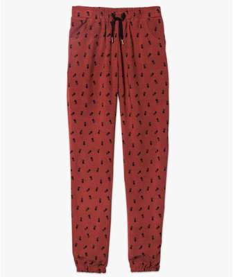 Gemo - Pantalon fluide bas élastiqué à imprimé - I