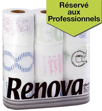 Papier toilette Renova Design Edition Limitée, 72