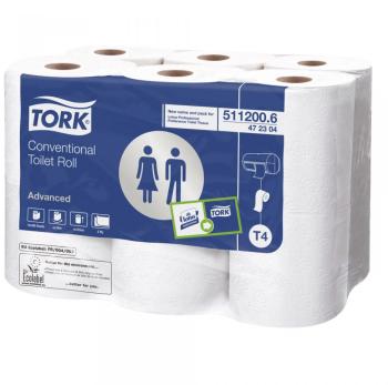 Papier toilette Tork Advanced 200 108 rouleaux Papier toilette Tork Advanced