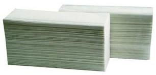 Papier essuie-mains plié microgaufré - 20 cartouch