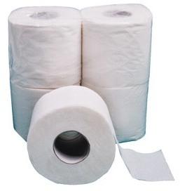 Papier toilette en ouate microgaufré triple épaiss