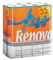 Papier toilette double épaisseur Renova Kiss - Colis Papier toilette double épaisseur