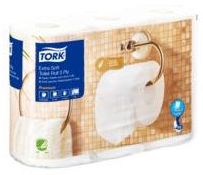 Papier toilette triple épaisseur Tork Aquatube – C