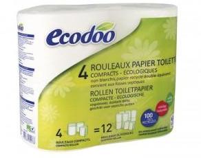 ECODOO Papier Toilette Compact Recyclé