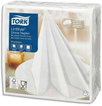 Blanc Serviette non tissée - Epaisse et confortable Blanc Serviette non tissée