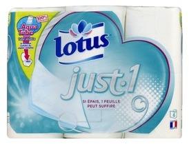 Papier toilette aquatube Juste.1