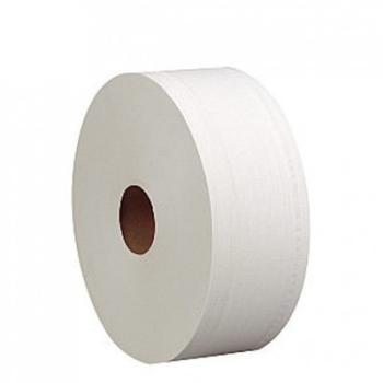 Rouleau papier toilette mini jumbo blanc 2 plis 19