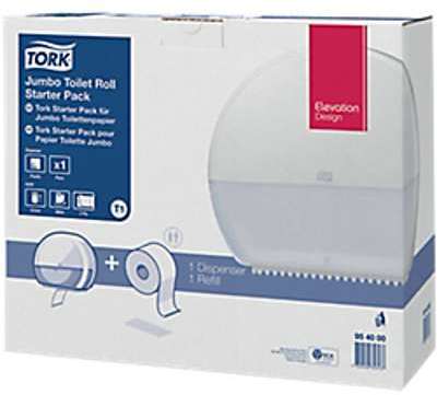 Lot de démarrage de papier toilette Tork Jumbo 1 é