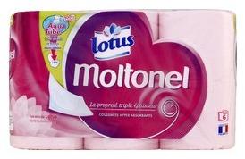 Papier toilette aquatube moltonel