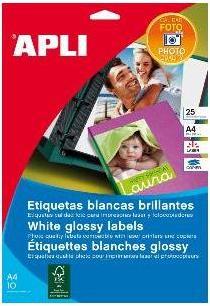 Apli agipa 10061 : Etiquettes photo 9x13cm brillan