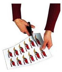 20 feuilles A4 autocollantes transparentes 20 feuilles A4 autocollantes