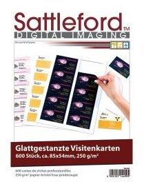 600 cartes de visites professionnelles - 250 G 600 cartes de visites professionnelles