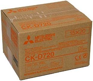 MITSUBISHI Papier CK D720 15x20cm (2x200 Vues)