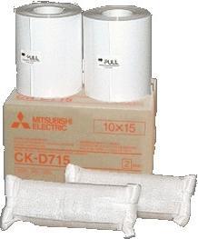 MITSUBISHI Papier CK D715 10x15cm (2x400 Vues)