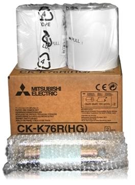 MITSUBISHI Papier CK K76R(HG) 10x15cm(2x320 Vues)/