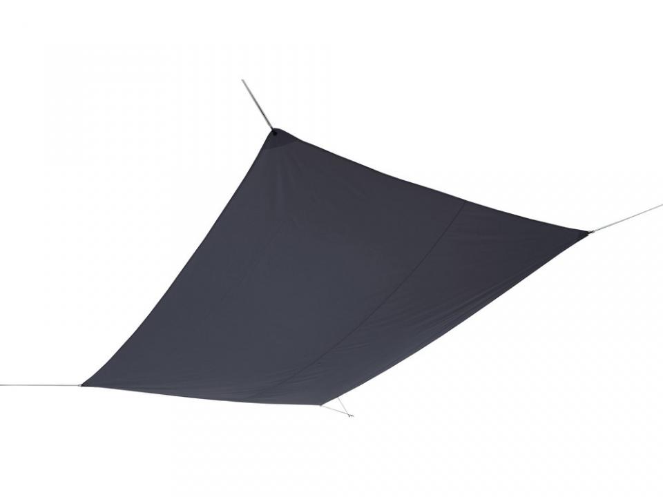 Voile dombrage rectangulaire en polyester 160 g/m