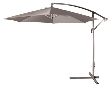 Parasol déporté 300 taupe Parasol déporté 300 taupe
