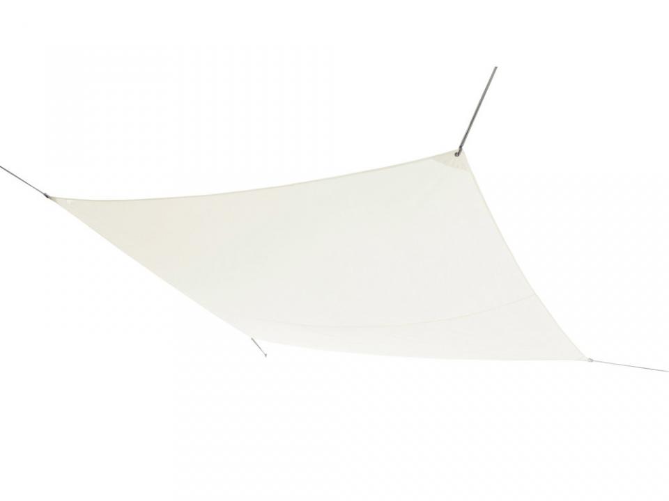 Voile dombrage rectangulaire en polyester 160 g/m