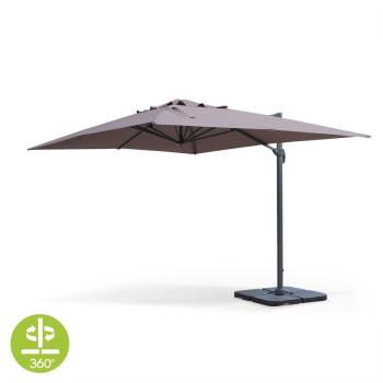Parasol déporté rectangulaire St Jean de Luz 3x4m haut Parasol déporté rectangulaire