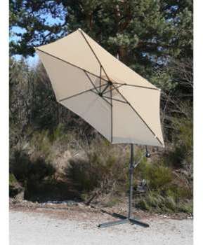 Parasol Déporté Super King 3 m Ecru Parasol Déporté Super King