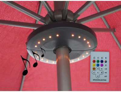 Eclairage de jardin Umbrella - Enceinte arceau - 20 Eclairage de jardin Umbrella