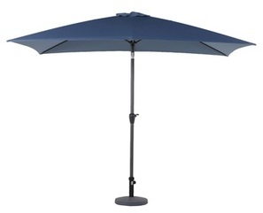 Parasol droit rectangulaire Fidji - 2 x 3 m - Bleu