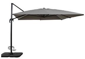 Parasol jardin déporté Alu Sun 4 - Rectangle - 3 x Parasol jardin déporté Alu