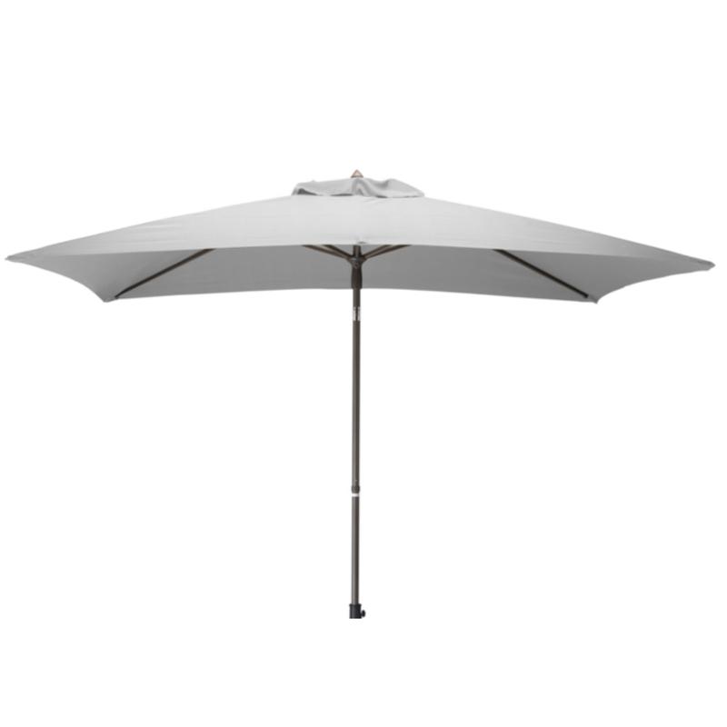 Parasol droit rectangulaire en aluminium 300x200cm