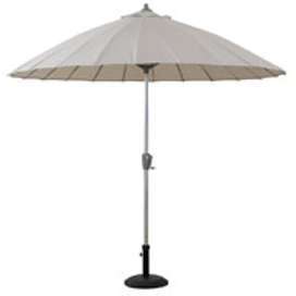 Parasol jardin droit Alu Lili- Style Japonais - 2 7m Parasol jardin droit Alu Lili-