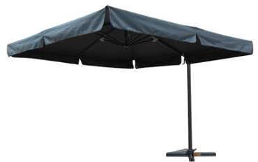 Parasol en toile déporté carré 3 x 3 m Parasol en toile déporté carré